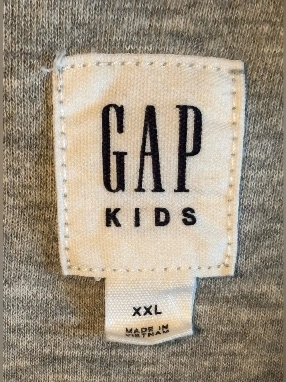 GAP Kids Light Gray Half-Zip Mock Neck Sweater, Size: XXL (boys)